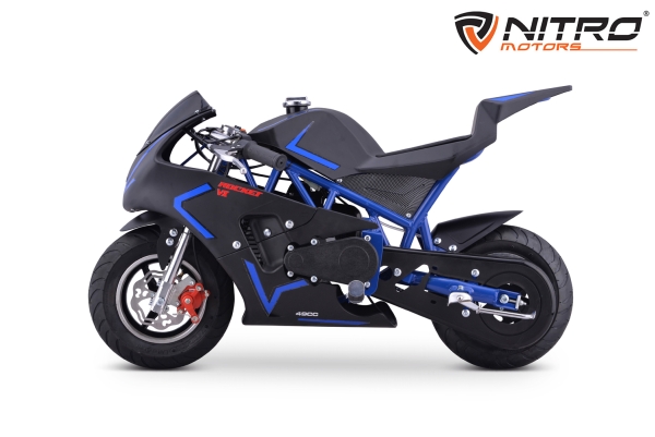 Nitro Motors 49cc Pocketbike Rocket VX 6" Sport 2 Minibike